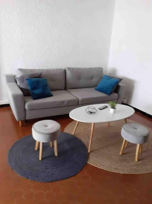 Roseva - T2 Vue Mer - Climatisation Canet-en-Roussillon Luaran gambar